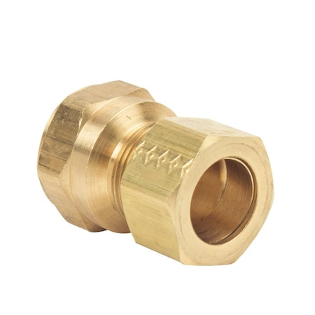 Thrifco Plumbing No. 66-C 5/8 Inch x 1/2 Inch Lead-Free Brass Compression FIP Adapt 4401084